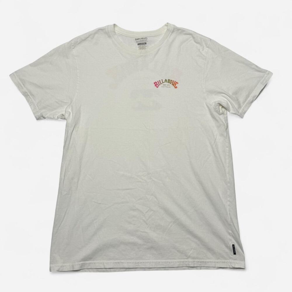 Billabong White Graphic T-Shirt Men’s XL
